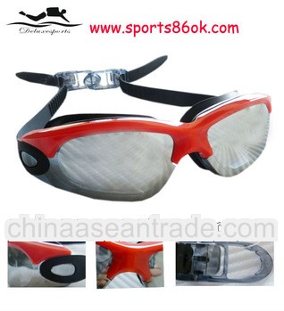top grade swimming goggles for sale ,adults silicone swim goggles