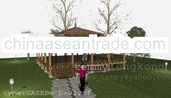 minahasa wooden house