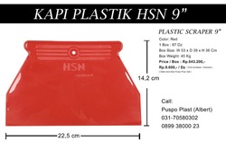 HSN PLASTIC SCRAPER 9"