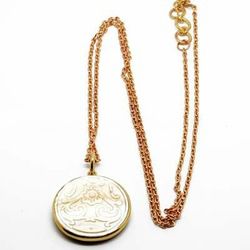 Brass shell necklaces (bjns-012)