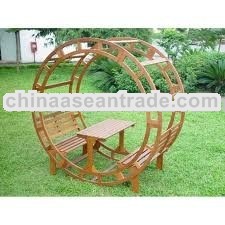 circle link chair garden