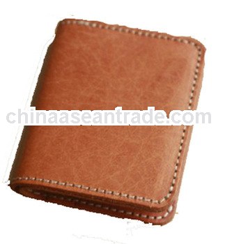 traditional good quality business man leather purse