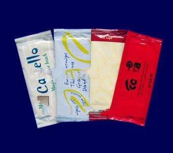 travel cleaning wet wipes/wet tissue