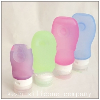 travel set bottles/travel bottle /silicone travel bottle for tourist