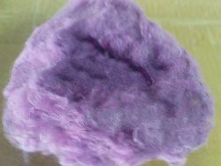 TC mix color recycled fiber