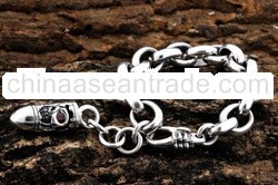925 STERLING SILVER JEWELRY BULLET BRACELET