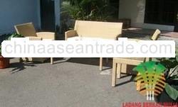 Outdoor Resin Furniture - Synthetic Rattan Outdoor Living Furniture**Ready Stock**