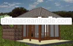 Bungalow 5x4 sqm. wooden house