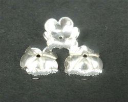 925 Sterling Silver Bead Cap 8 mm