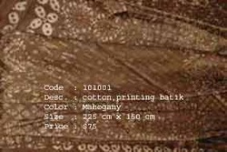 Cotton Printing Batik