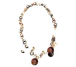 Buffalo Horn Necklace from 