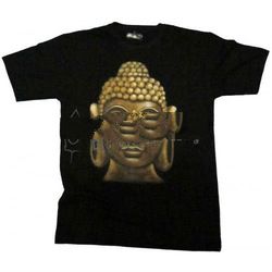 Hand Painted T-Shirt Budha