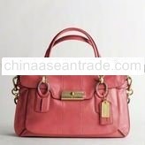 KRISTIN ELEVATED LEATHER FLAP SATCHEL 16819