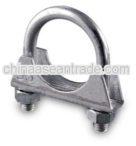 u shaped muffler clamp on silencer pipes