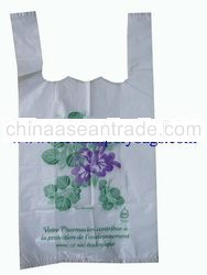 T-shirt plastic bag made in 