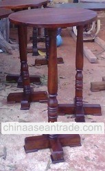 Bar Table Wood High - Wooden Bar Table