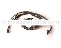 Resin and Cotton Bracelet