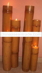 bamboo candle