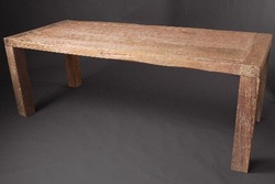 TB 05571.002 "Elephant" Dining table old teak 180x90x78cm Unf