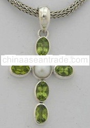 HS Green Jade Pendant Handmade