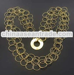 Brass necklace