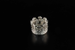 925 Sterling Silver Jewelry Ring with Crown Theme