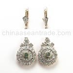 14k Gold Diamond Earing