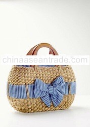 tas enceng compo wooden handle