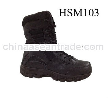 ultra force rugged terrain special troops used policeman US tactical boots YKK zip