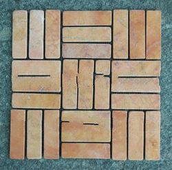Red Marble Parquetry