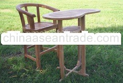 Teak Recleaning Chair with foot rest