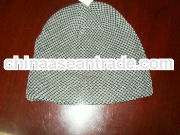 unisex top quality 100% acrylic jacquard sprecled knitted beanie