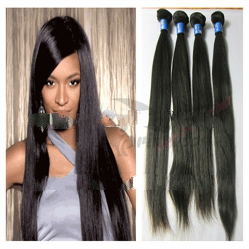 unprocessed wholsale virgin Brazilian hair,natural straight weaving,100 brazilian virgin hair weft
