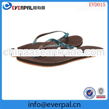 updown girl rubber sponge outsole girl cheap eva flip flops with skinny strap