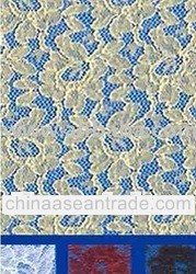 New Design 100% Polyester Rigid All-Over Raschel Lace