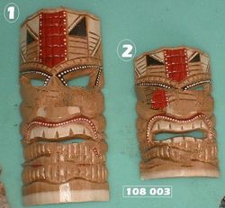 Tiki plaques wall decorative