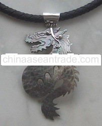 shell carving pendants