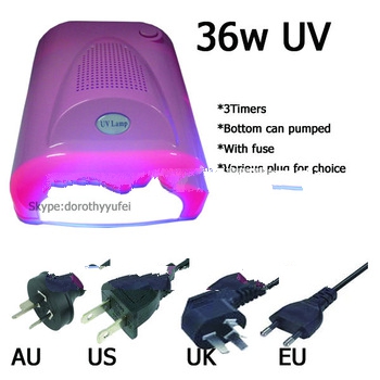 uv lamp nail 36w with 2timers