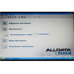 Free Shipping 2012 Alldata V10.50 Auto repair software with 500G harddisk