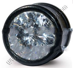 Organic Flesh Tunnel, Plug, Expander from Horn, Bone, Wood, Resin