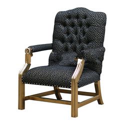 Mahogany Oakland Plain Big Chair