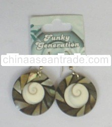 Funky Generation Sea Shell Earring