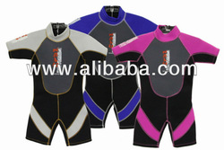 CHILDRENS NALU SHORTIE WETSUIT AGES 1-12 yrs
