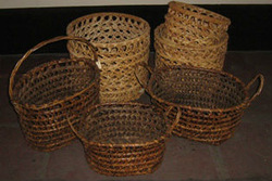 Heavy Rattan Baskets