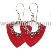 Unique Sterling Silver Earring Handmade