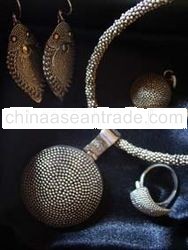 Allegra Dot Exclusive Set Silver Jewelry