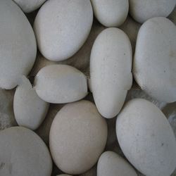Egg White Pebble Stone