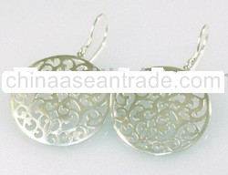 Sterling SIlver Bali Filigree Earring