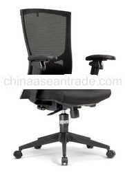 Airmesh - Lowback chair c/w adjutable PU armrest
