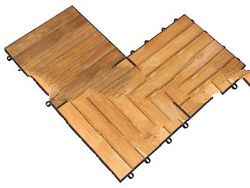 Teak Wood Garden Tile Flooring